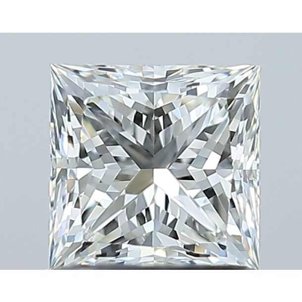 1.04 Carat Diamant Naturel de taille Princesse, Couleur H, Pureté FL 1.04 Carat Diamant Naturel de taille Princesse, Couleur H, Pureté FL
