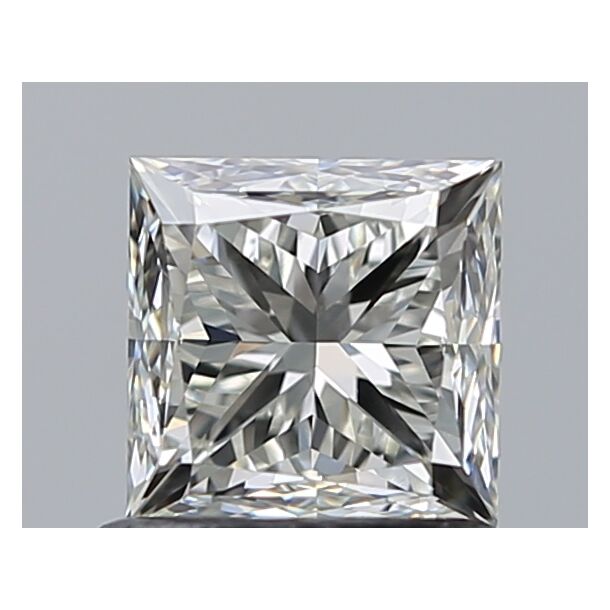 1.01 Karat Natürlicher Diamant Im Prinzessschliff, Farbe I, Reinheit VVS2 1.01 Karat Natürlicher Diamant Im Prinzessschliff, Farbe I, Reinheit VVS2