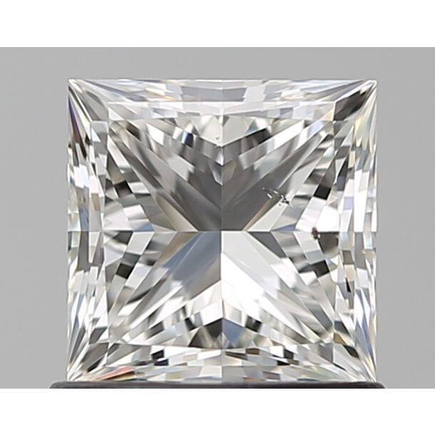 1.02 Carat Diamond, Princess Cut, Color I, Clarity SI1 1.02 Carat Diamond, Princess Cut, Color I, Clarity SI1