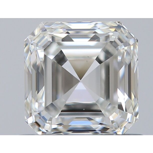 0.7 Karaat Natuurlijke Diamant met een Asscher vorm, Kleur H, Zuiverheid VS2