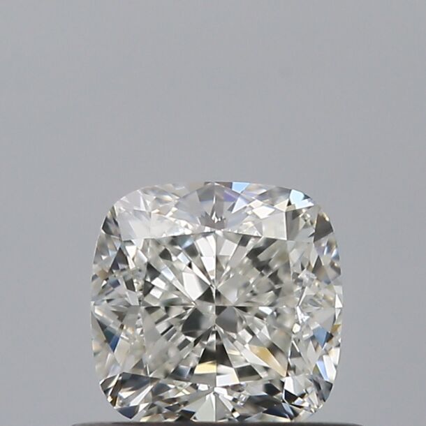 0.56 Carat Natural Diamond, Cushion Cut, Color I, Clarity IF 0.56 Carat Natural Diamond, Cushion Cut, Color I, Clarity IF