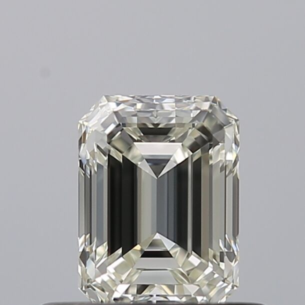 0.5 Carat Diamond, Emerald Cut, Color H, Clarity IF 0.5 Carat Diamond, Emerald Cut, Color H, Clarity IF