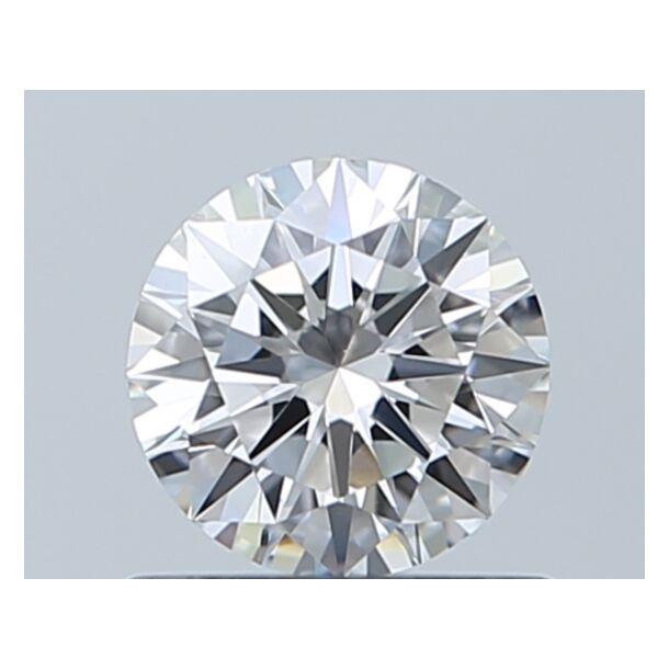 0.59 Karat Natürlicher Diamant Im Brillantschliff, Farbe F, Reinheit VS1