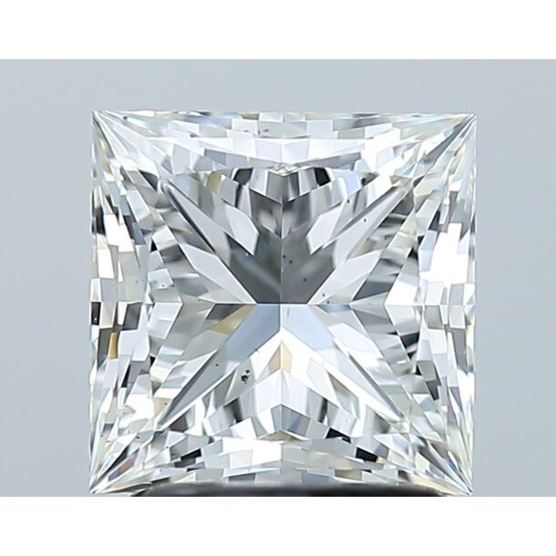 2.02 Carat Diamond, Princess Cut, Color I, Clarity SI1 2.02 Carat Diamond, Princess Cut, Color I, Clarity SI1