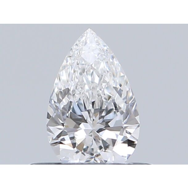 0.35 Carat Diamant Naturel de taille Poire, Couleur E, Pureté VVS2