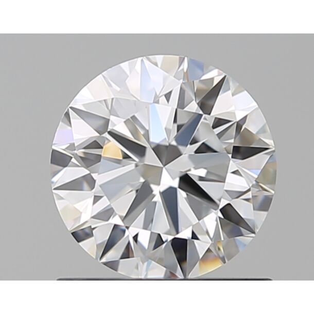 0.95 Carat Natural Diamond, Round Cut, Color D, Clarity IF