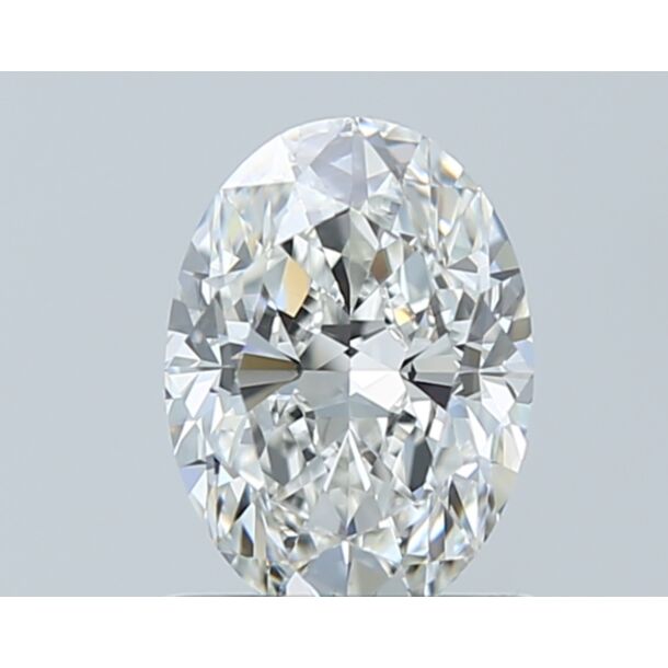 1 Carat Diamant Naturel de taille Oval, Couleur G, Pureté VS1