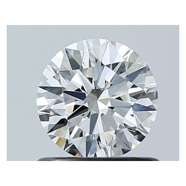 0.7 Carat Natural Diamond, Round Cut, Color H, Clarity SI1