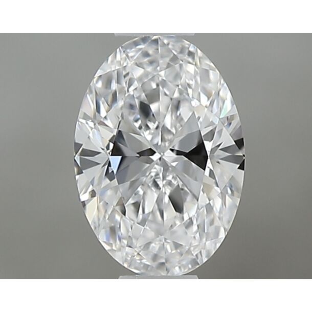 0.37 Carat Diamant Naturel de taille Oval, Couleur D, Pureté VVS1