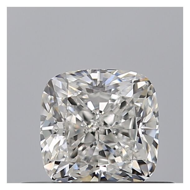 0.5 Carat Natural Diamond, Cushion Cut, Color F, Clarity VS2 0.5 Carat Natural Diamond, Cushion Cut, Color F, Clarity VS2
