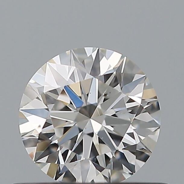 0.43 Carat Diamant Naturel de taille Brillant, Couleur F, Pureté VS2 0.43 Carat Diamant Naturel de taille Brillant, Couleur F, Pureté VS2