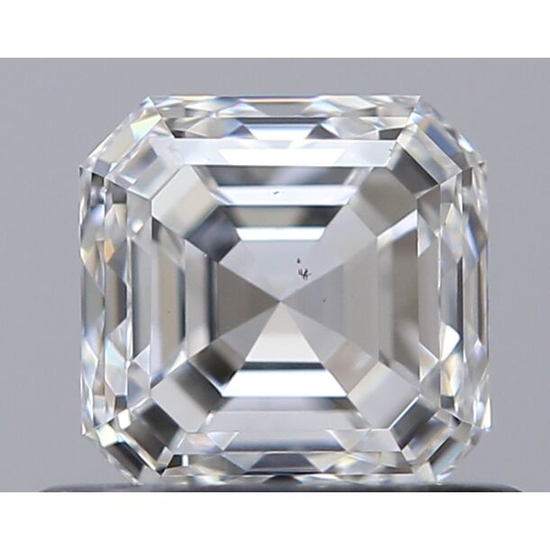 0.61 Karaat Natuurlijke Diamant met een Asscher vorm, Kleur E, Zuiverheid SI1 0.61 Karaat Natuurlijke Diamant met een Asscher vorm, Kleur E, Zuiverheid SI1