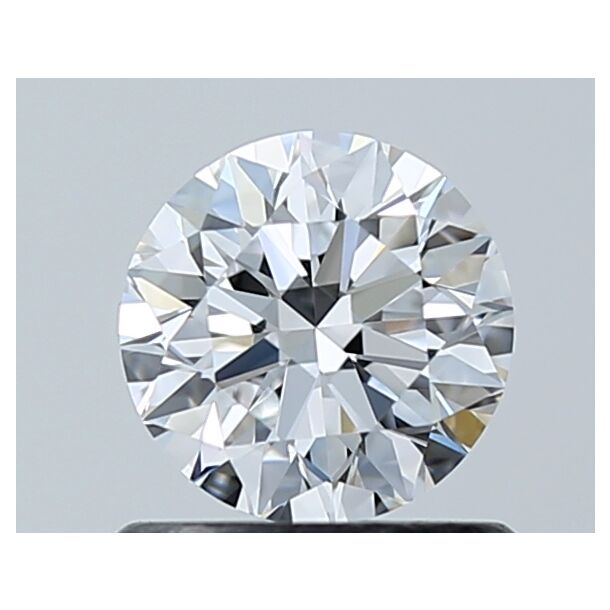 0.7 Carat Natural Diamond, Round Cut, Color D, Clarity IF