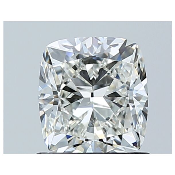 1.01 Karat Natürlicher Diamant Im Kissenschliff, Farbe I, Reinheit VS2