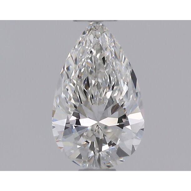 0.43 Karaat Natuurlijke Diamant met een Peer vorm, Kleur G, Zuiverheid VVS2