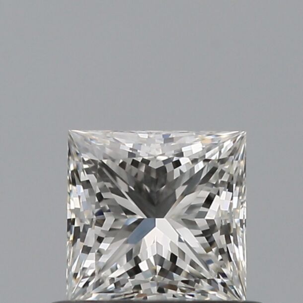 0.5 Carat Natural Diamond, Princess Cut, Color G, Clarity VVS2 0.5 Carat Natural Diamond, Princess Cut, Color G, Clarity VVS2