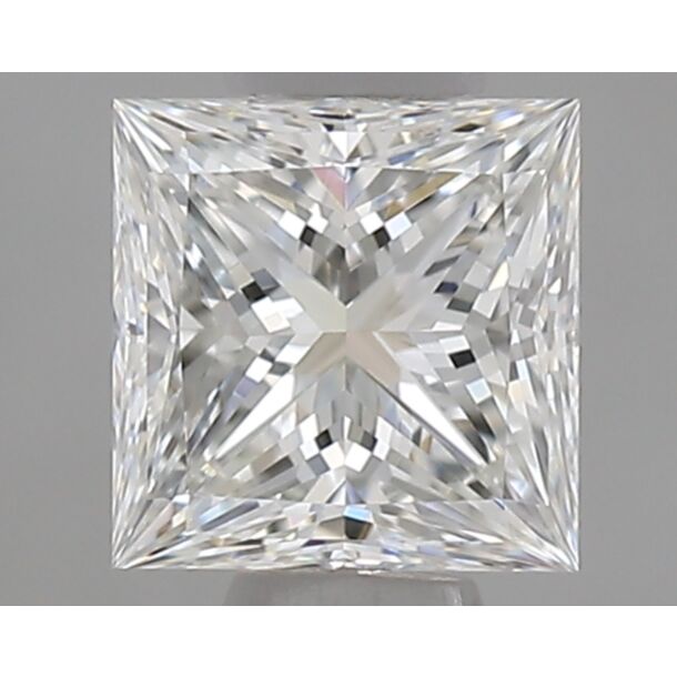 0.51 Karat Natürlicher Diamant Im Prinzessschliff, Farbe G, Reinheit VVS1 0.51 Karat Natürlicher Diamant Im Prinzessschliff, Farbe G, Reinheit VVS1