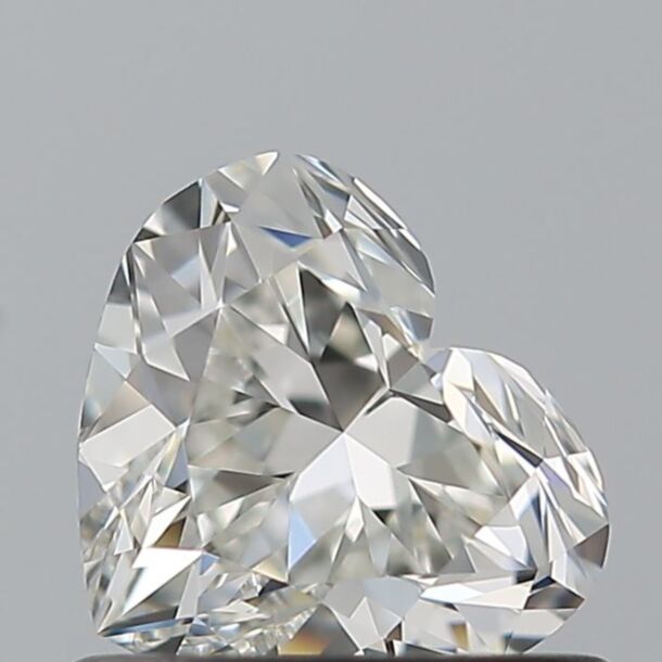 0.62 Carat Diamant Naturel de taille Coeur, Couleur H, Pureté IF 0.62 Carat Diamant Naturel de taille Coeur, Couleur H, Pureté IF