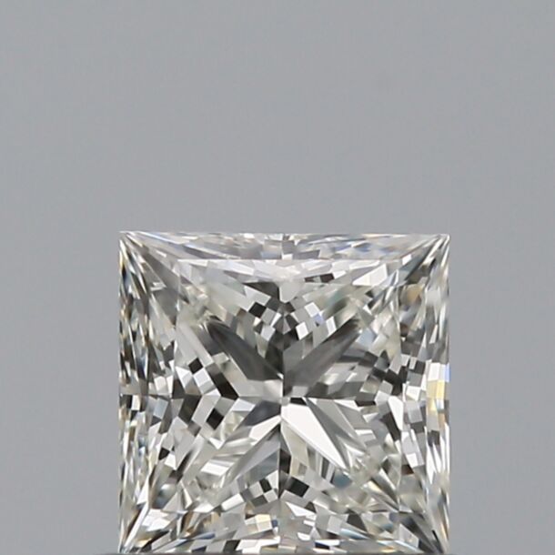 0.54 Karaat Natuurlijke Diamant met een Prinses vorm, Kleur G, Zuiverheid VVS2