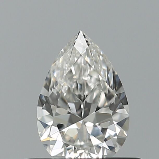 0.4 Karat Natürlicher Diamant Im Tropfenschliff, Farbe F, Reinheit VVS2 0.4 Karat Natürlicher Diamant Im Tropfenschliff, Farbe F, Reinheit VVS2