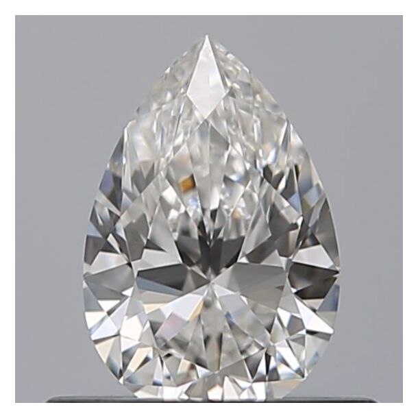 0.42 Karat Natürlicher Diamant Im Tropfenschliff, Farbe E, Reinheit VS1