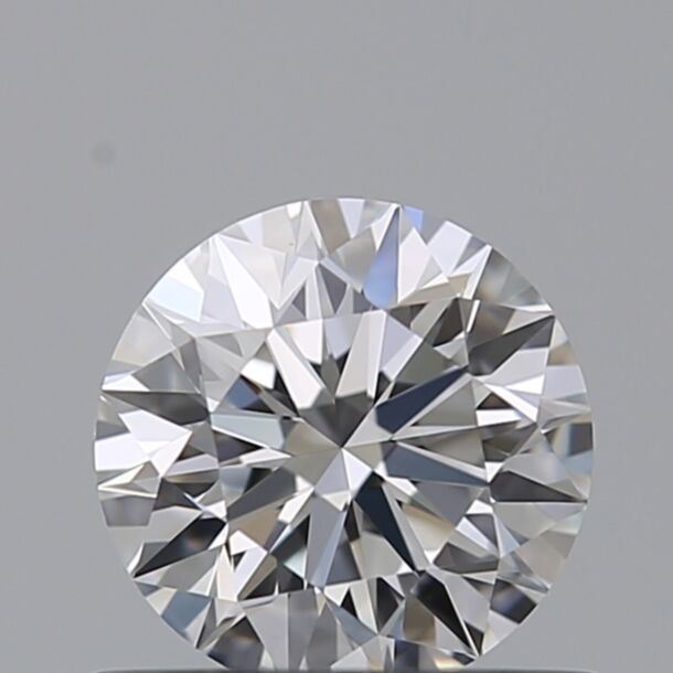 0.59 Karat Natürlicher Diamant Im Brillantschliff, Farbe E, Reinheit VVS2