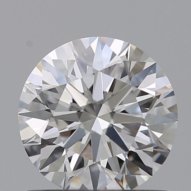 0.85 Carat Diamant Naturel de taille Brillant, Couleur F, Pureté VVS1