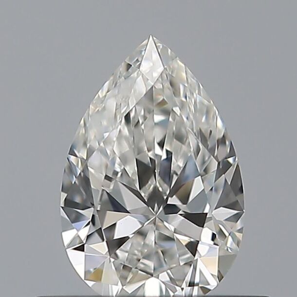 0.4 Carat Diamant Naturel de taille Poire, Couleur E, Pureté VS1 0.4 Carat Diamant Naturel de taille Poire, Couleur E, Pureté VS1