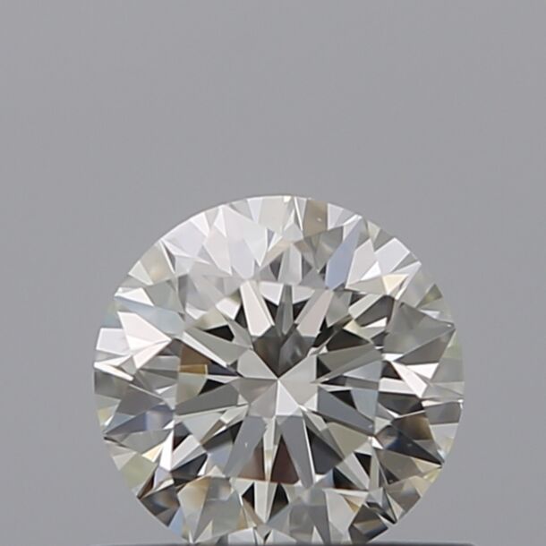 0.51 Carat Diamant Naturel de taille Brillant, Couleur H, Pureté VS1