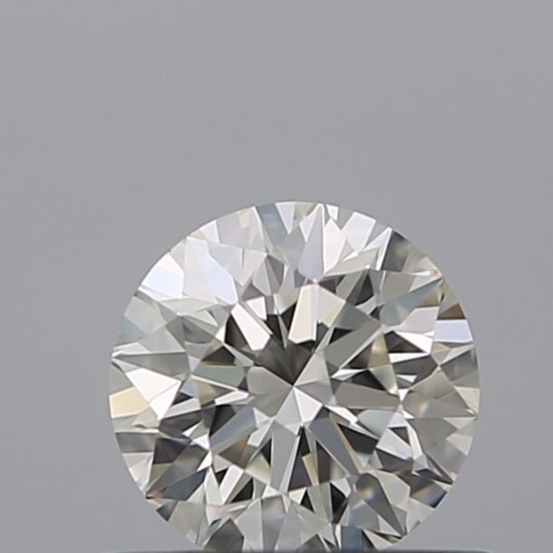 0.5 Carat Diamant Naturel de taille Brillant, Couleur G, Pureté VVS2