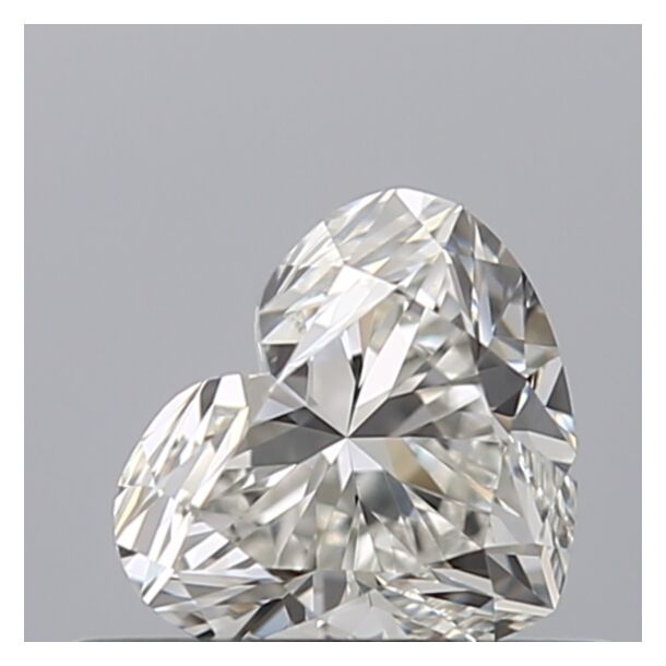 0.5 Carat Diamant Naturel de taille Coeur, Couleur H, Pureté VS1