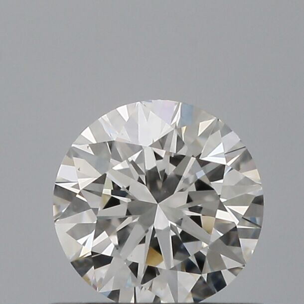 0.51 Karaat Natuurlijke Diamant met een Briljant vorm, Kleur F, Zuiverheid VS1