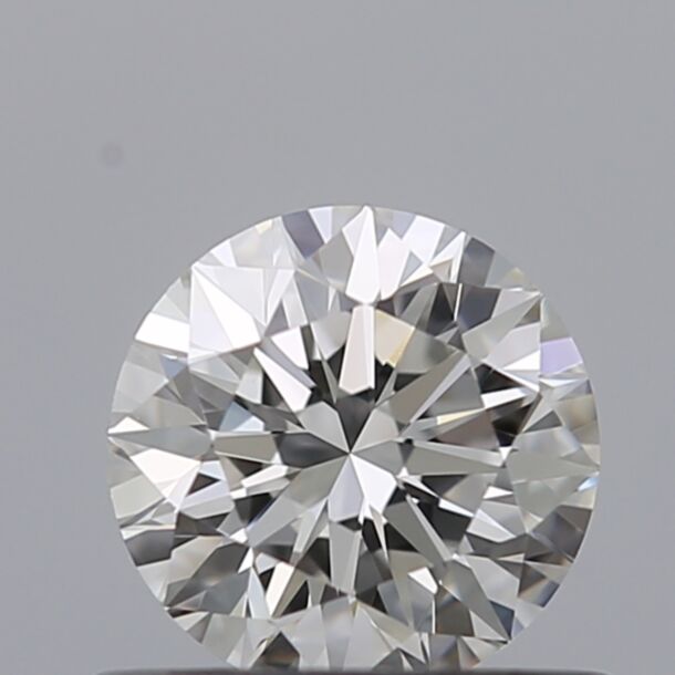 0.56 Karaat Natuurlijke Diamant met een Briljant vorm, Kleur F, Zuiverheid VVS2