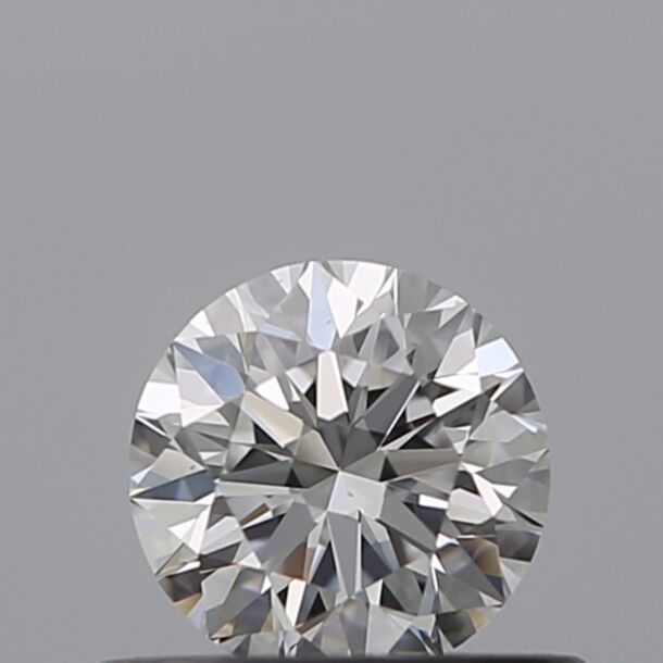 0.42 Carat Diamant Naturel de taille Brillant, Couleur D, Pureté VS1