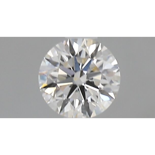 0.51 Carat Natural Diamond, Round Cut, Color F, Clarity VS2