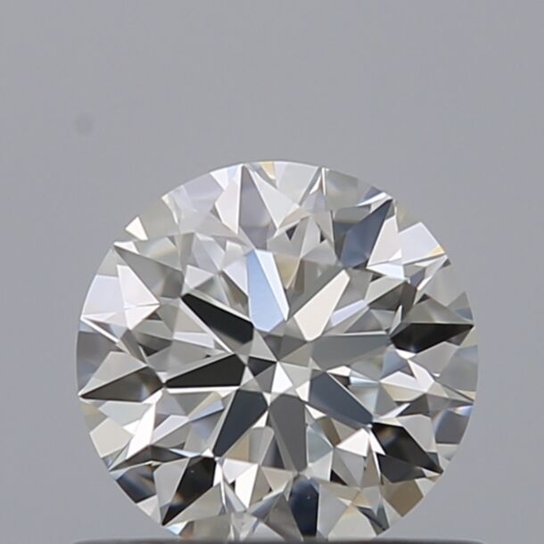 0.58 Karaat Natuurlijke Diamant met een Briljant vorm, Kleur E, Zuiverheid VVS2