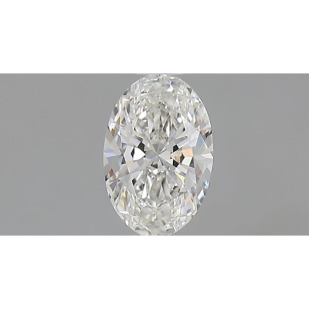 0.5 Karat Natürlicher Diamant Im Ovalschliff, Farbe G, Reinheit VVS2