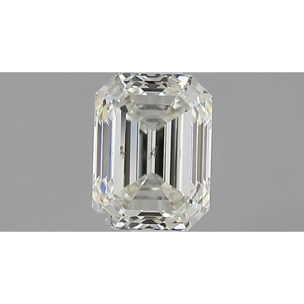 1.01 Carat Natural Diamond, Emerald Cut, Color H, Clarity SI1 1.01 Carat Natural Diamond, Emerald Cut, Color H, Clarity SI1