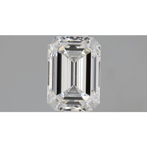 1.01 Carat Diamant Naturel de taille émeraude, Couleur F, Pureté VS1