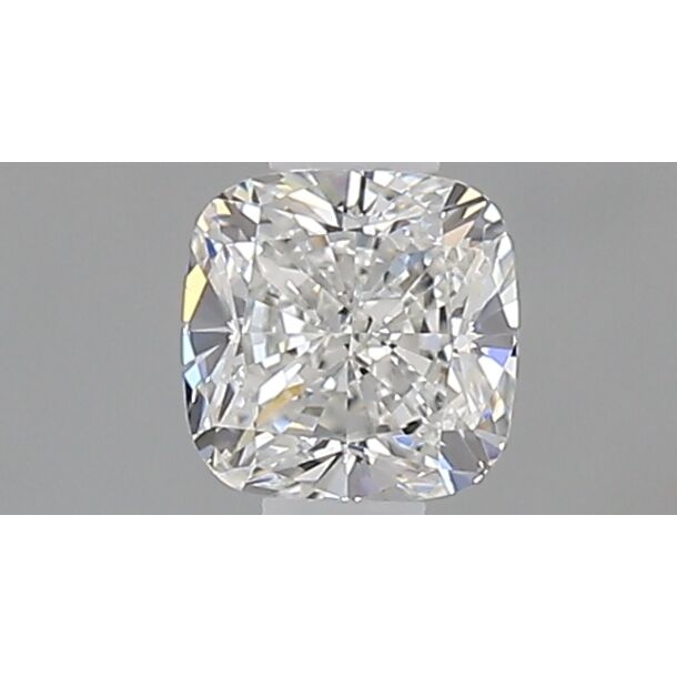 0.39 Carat Diamant Naturel de taille Coussin, Couleur G, Pureté VVS2