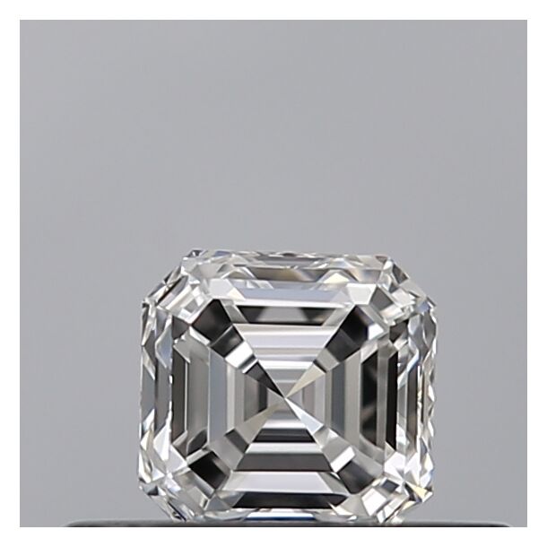 0.33 Karaat Natuurlijke Diamant met een Asscher vorm, Kleur E, Zuiverheid IF