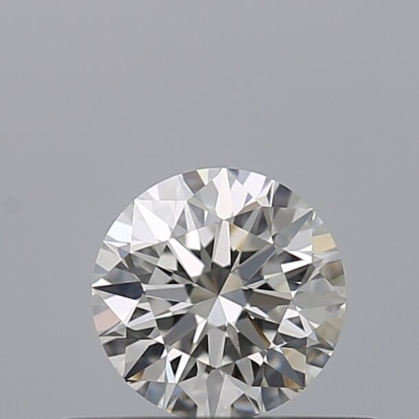 0.4 Carat Diamant Naturel de taille Brillant, Couleur G, Pureté VVS2