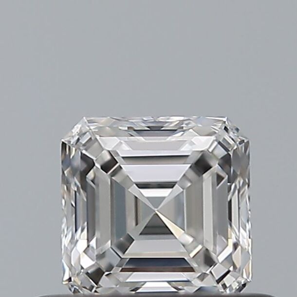 0.39 Karaat Natuurlijke Diamant met een Asscher vorm, Kleur E, Zuiverheid VVS2