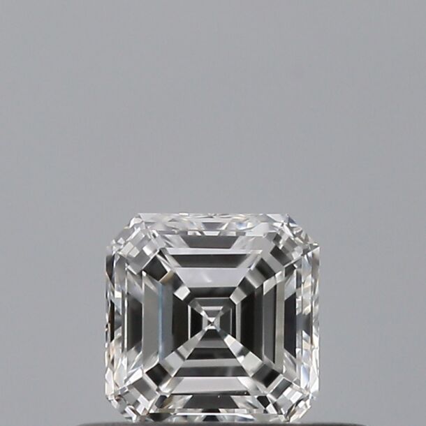 0.34 Karaat Natuurlijke Diamant met een Asscher vorm, Kleur E, Zuiverheid IF