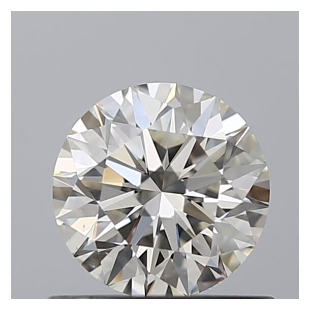 0.51 Carat Natural Diamond, Round Cut, Color H, Clarity VS1