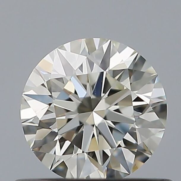 0.5 Carat Diamant Naturel de taille Brillant, Couleur H, Pureté VS2
