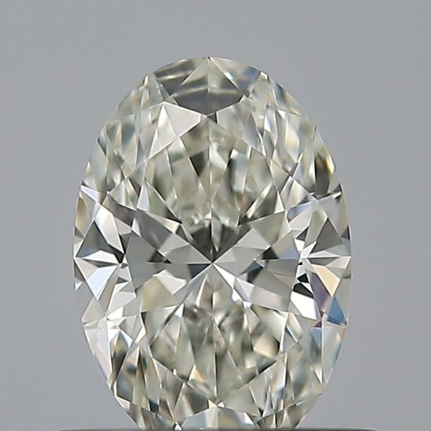 0.5 Karaat Natuurlijke Diamant met een Ovaal vorm, Kleur I, Zuiverheid VVS2