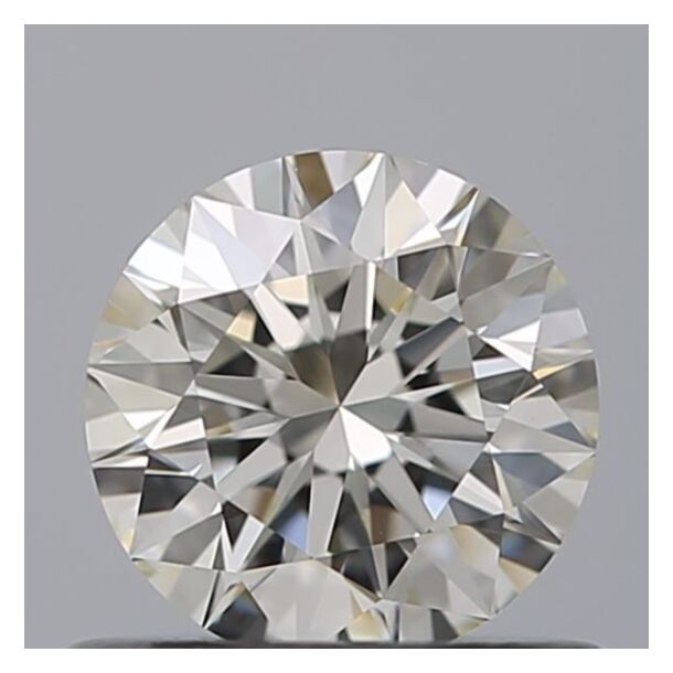 0.56 Karat Natürlicher Diamant Im Brillantschliff, Farbe H, Reinheit VVS2