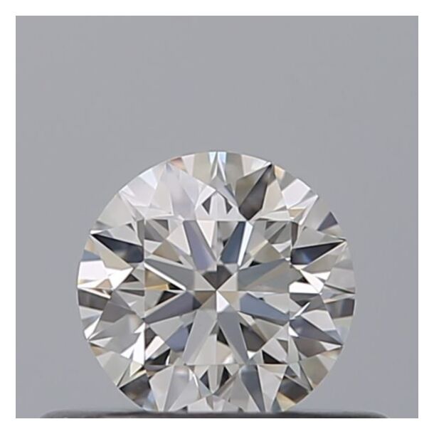 0.33 Carat Natural Diamond, Round Cut, Color D, Clarity IF