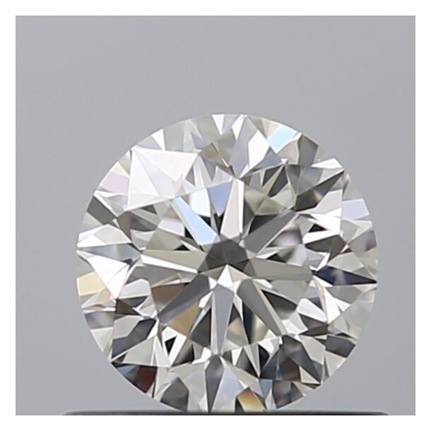0.5 Carat Natural Diamond, Round Cut, Color G, Clarity VVS2